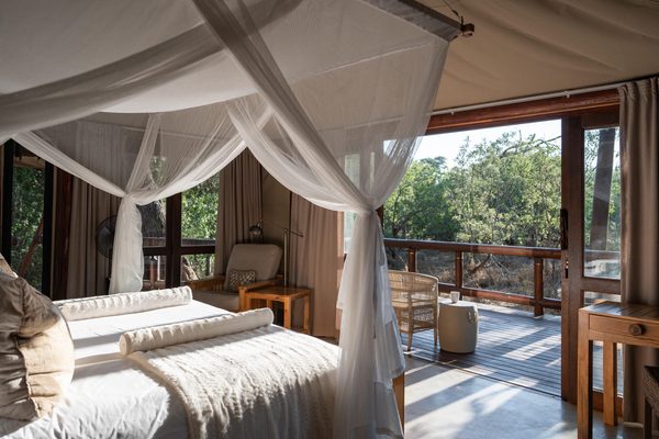 Luxury tented suite with bush views Tuli Safari Lodge Tuli Botswana Wetu Luxury tented suite with bush views Tuli Safari Lodge Tuli Botswana Wetu