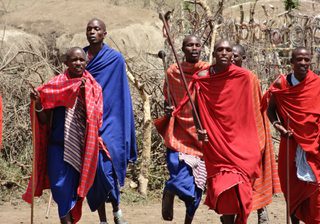 Maasai Dancing