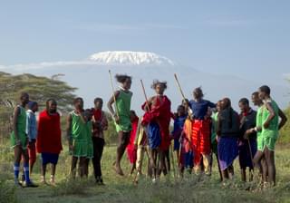 Maasai Warriors In Kenya