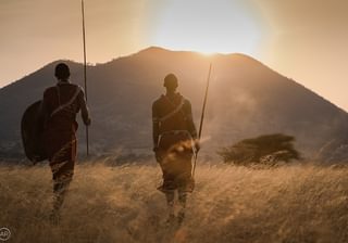 Maasai warriors Maasai warriors