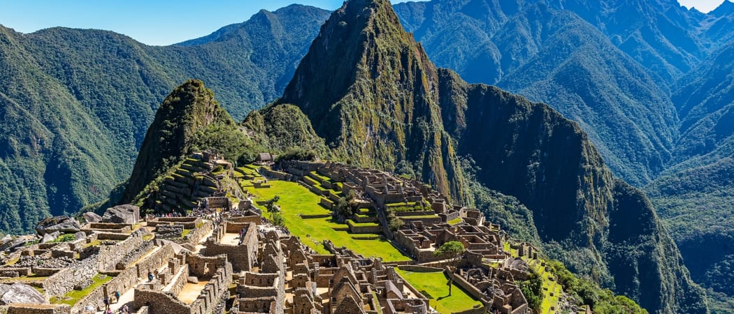 Machu Picchu Inca Ruins Peru canva pro