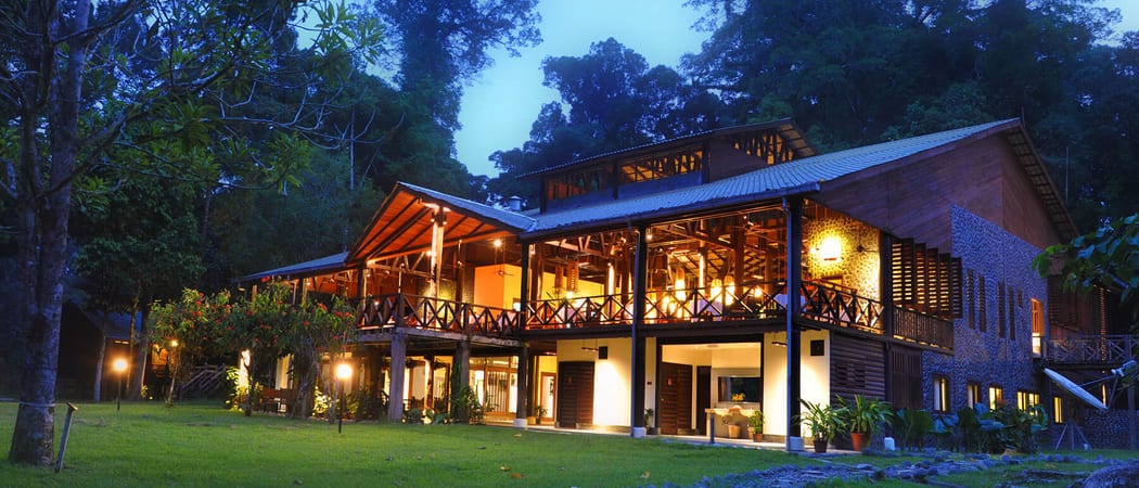 Main lodge Borneo Rainforest Lodge Danum Valley Borneo
