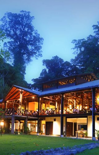 Main lodge Borneo Rainforest Lodge Danum Valley Borneo Main lodge Borneo Rainforest Lodge Danum Valley Borneo