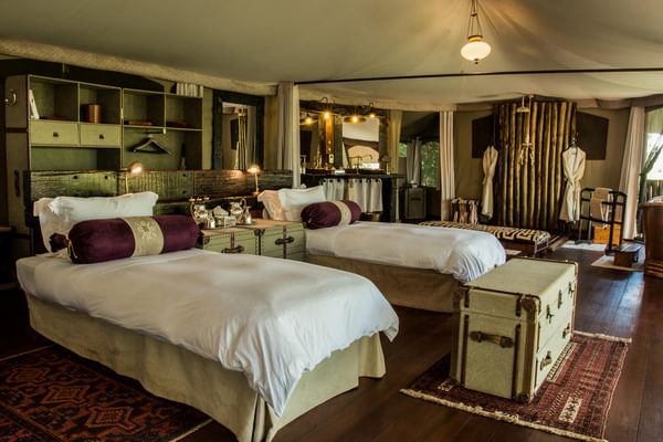 Mara Plains twin room Kenya Mara Plains twin room Kenya