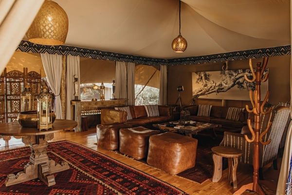 Mara expedition camp guest lounge Mara expedition camp guest lounge