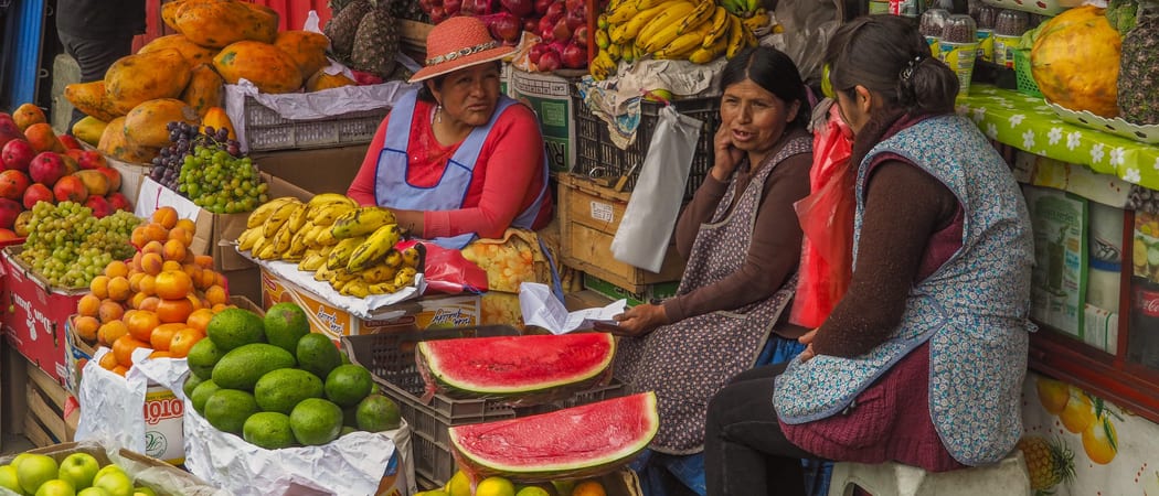 Market La Paz Bolivia min
