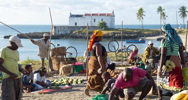 Market On Ilha De Mozambique