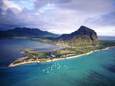 Mauritius Aerial View Mauritius Aerial View