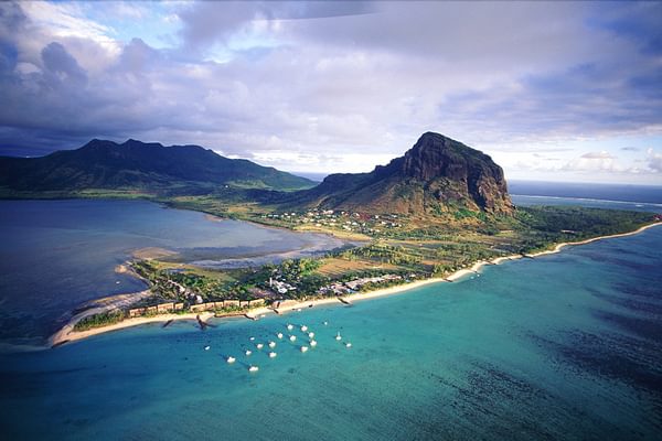 Mauritius Aerial View Mauritius Aerial View