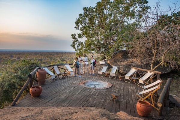 Maweninga Camp fireplace Tanzania Maweninga Camp fireplace Tanzania