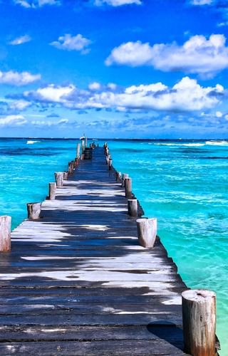 Mexico beach pier generic