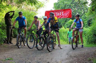 Mfangano Cycle Challenge The Start Mfangano Cycle Challenge The Start