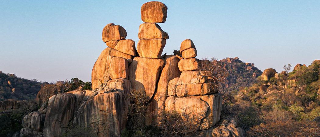 Mother Child Rock Formation