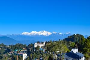Mountain View From  Darjeeling