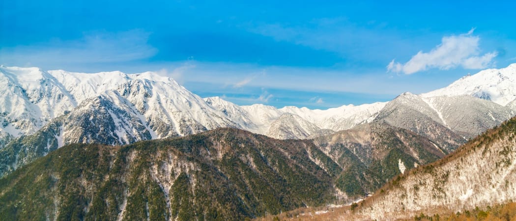 Mountains in Japan