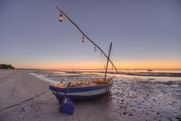 Mozambique Dhow Dining At Sunset Mozambique Dhow Dining At Sunset