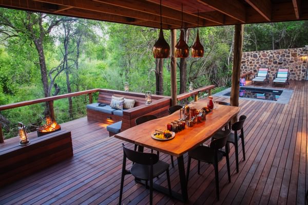 Nare Suite Outdoor Dining Area Nare Suite Outdoor Dining Area