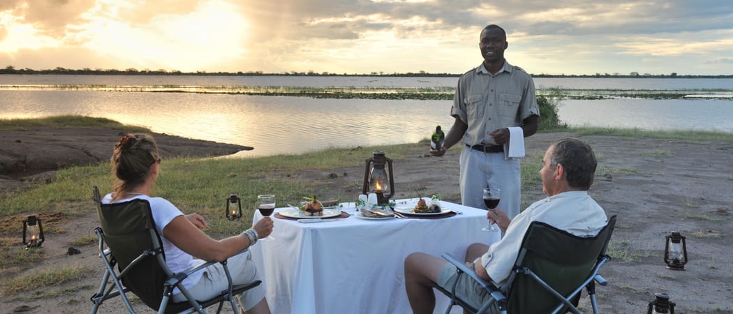 Ngoma Safari Lodge Botswana Sundowners