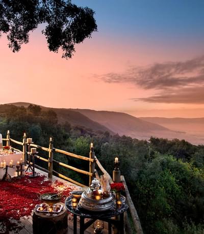 Ngorongoro  Crater  Lodge  Private  Dinner