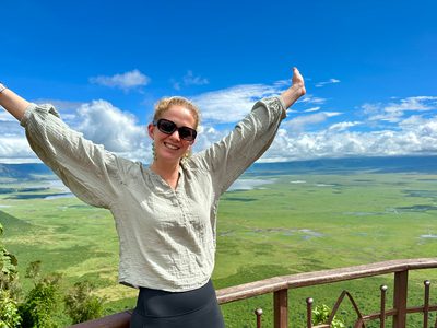 Ngorongoro crater viewpoint Ngorongoro crater viewpoint