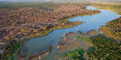 Okavango Delta Aeriel View
