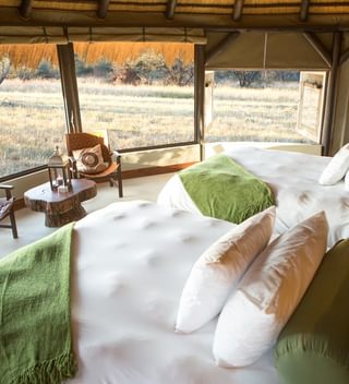 Okonjima Bush Lodge Chalet Interior Okonjima Bush Lodge Chalet Interior