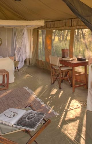 Olakira Migration Camp Bedroom Olakira Migration Camp Bedroom