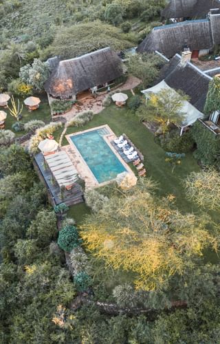 Ololo safari lodge aerial Ololo safari lodge aerial