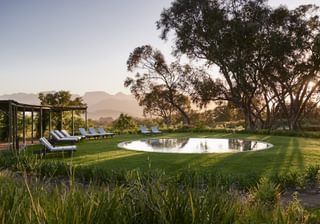 Orchard cottage pool Boschendal Orchard cottage pool Boschendal