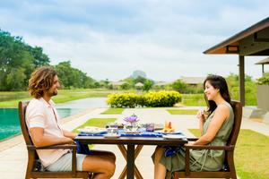 Outside Dining At Water Garden Sigiriya Outside Dining At Water Garden Sigiriya