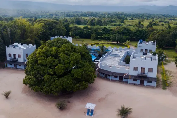 Outside view Kachere Kastle Malawi Outside view Kachere Kastle Malawi