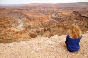 Overlooking Fish River Canyon Overlooking Fish River Canyon