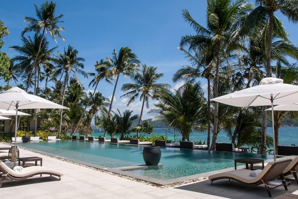 Pangulasian Island Main Pool Philippines Pangulasian Island Main Pool Philippines