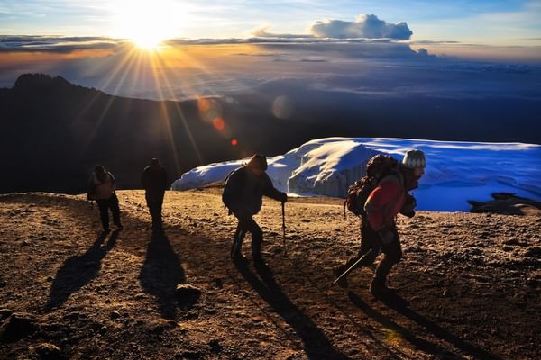 People climbing Kilimanjaro Tanzania Canva Pro People climbing Kilimanjaro Tanzania Canva Pro