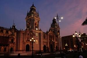 Peru Lima By night