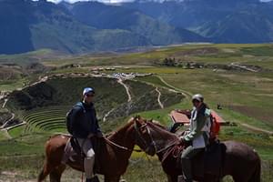 Peru Maras horse riding