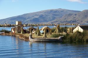 Peru Titicaca Floating Island Peru Titicaca Floating Island