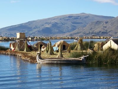 Peru Titicaca Floating Island Peru Titicaca Floating Island