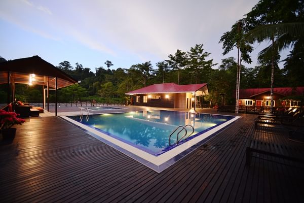 Pool Kinabatangan Riverside Lodge Borneo Pool Kinabatangan Riverside Lodge Borneo
