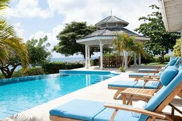 Pool and bandstand Calabash Hotel grenada Pool and bandstand Calabash Hotel grenada