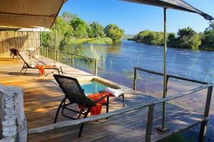 Private Deck Zambezi Sands Private Deck Zambezi Sands