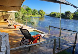 Private Deck Zambezi Sands Private Deck Zambezi Sands