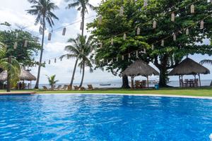 Pura Vida Beach and Dive Resort Pool Dumaguete Philippines