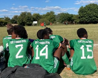 Queens on the sidelines Play it Forward exhibition match Queens on the sidelines Play it Forward exhibition match