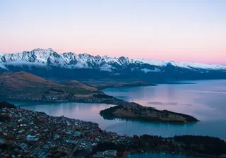 Queenstown aerial Queenstown aerial