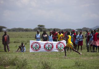 Racing At The Maasai Olympics Racing At The Maasai Olympics