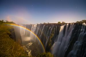 Rainbows Over  Victoria  Falls