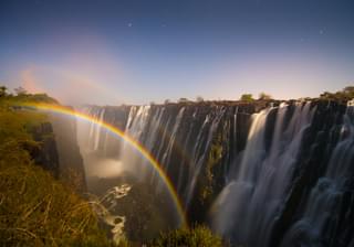 Rainbows Over  Victoria  Falls