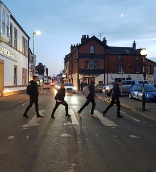 Recreating The Beatles Album Cover Recreating The Beatles Album Cover