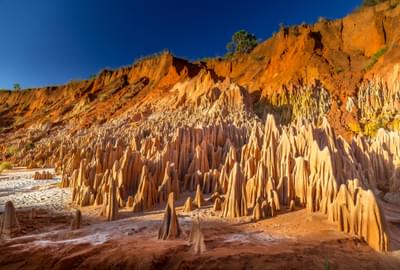 Red Tsingy In Madagascar